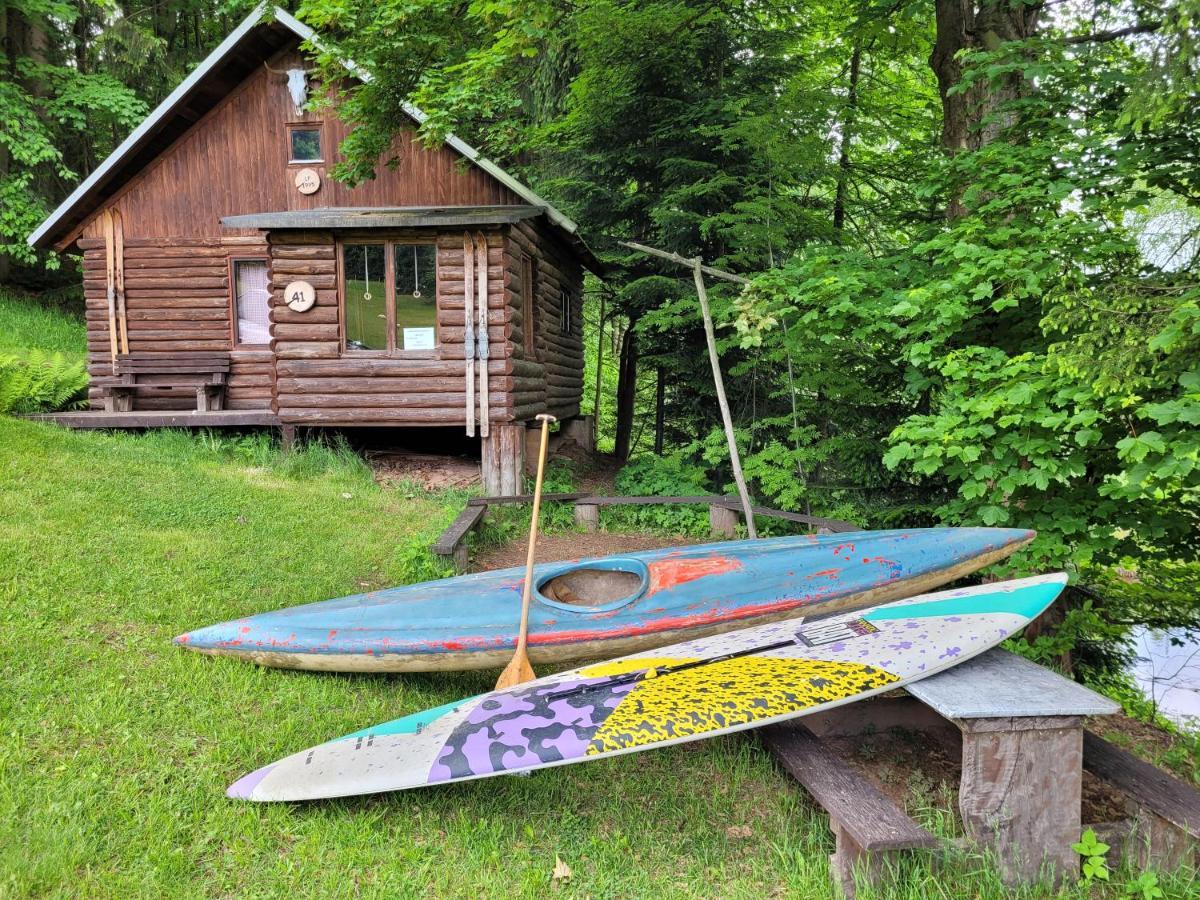 Srub Na Svahu Sjezdovky V Radvanicich Villa Radvanice  Exteriör bild